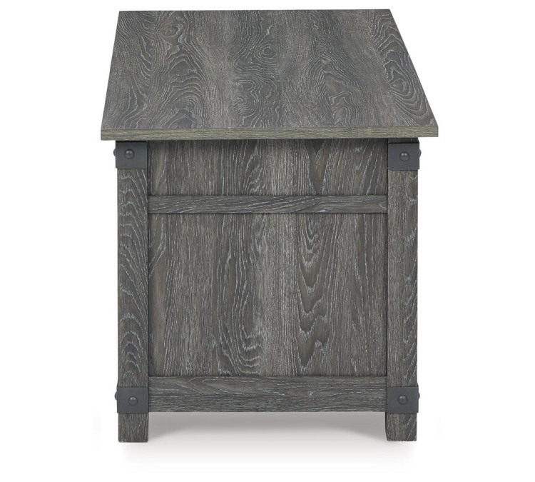 Freedan Lift-Top Coffee Table - Grayish Brown