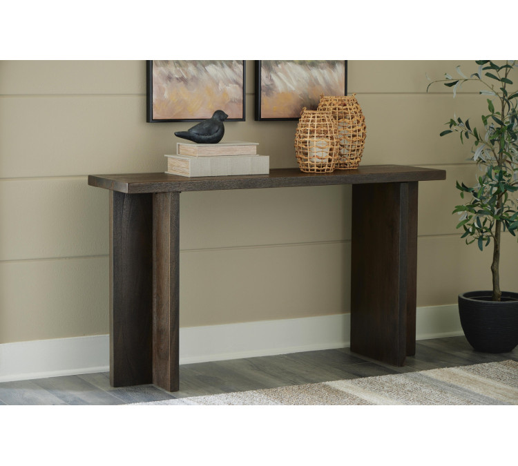 Jalenry Console Sofa Table - Grayish Brown