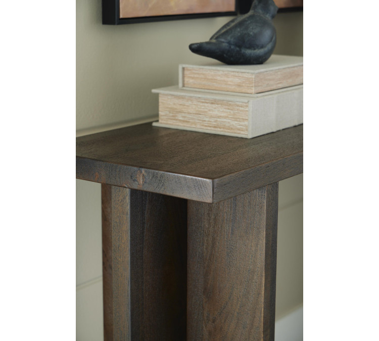 Jalenry Console Sofa Table - Grayish Brown