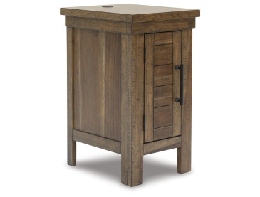 Moriville Chairside End Table - Grayish Brown