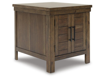 Moriville End Table - Grayish Brown