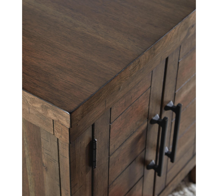 Moriville End Table - Grayish Brown
