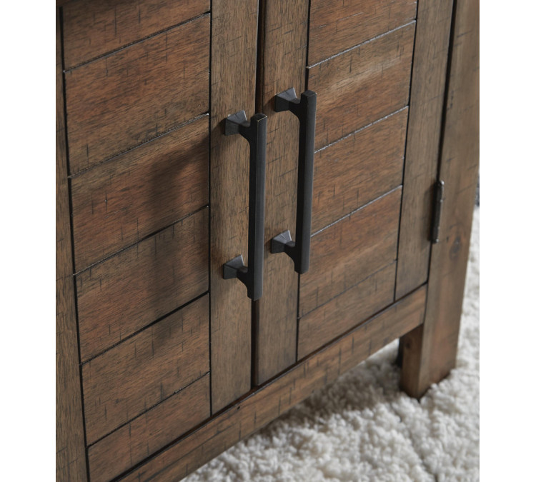 Moriville End Table - Grayish Brown
