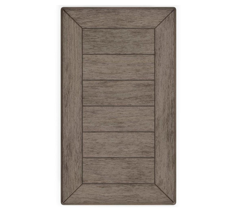 Tyler Creek Chairside End Table - Grayish Brown/Black