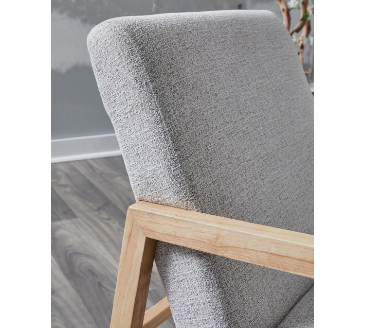 Wychworth Accent Chair - Gray/Natural