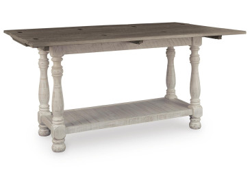 Havalance Sofa/Console Table - Gray/White
