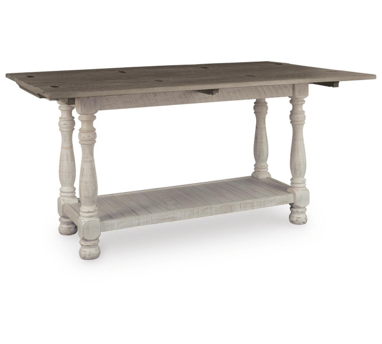 Havalance Sofa/Console Table - Gray/White