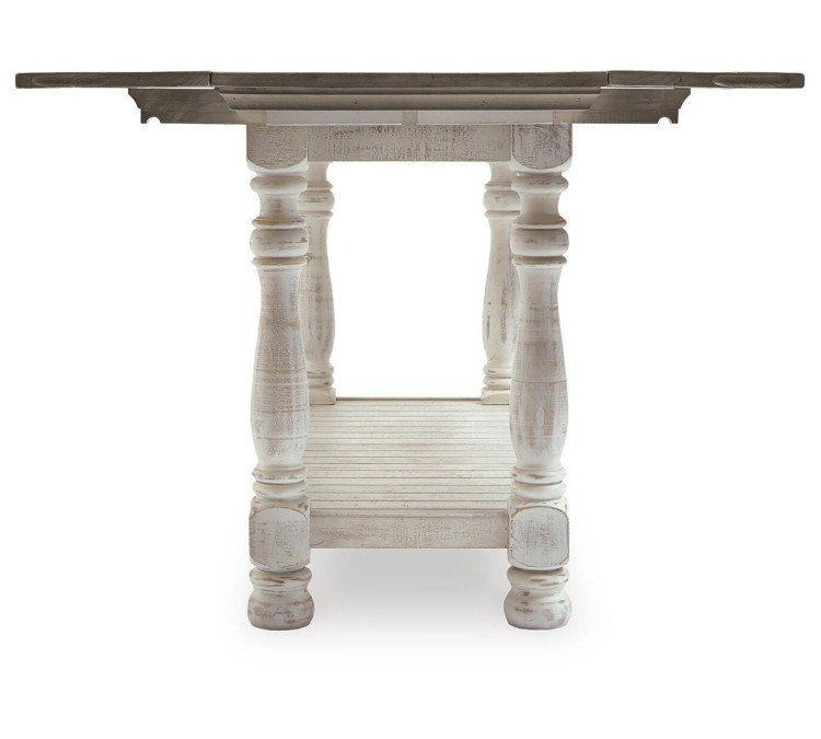 Havalance Sofa/Console Table - Gray/White