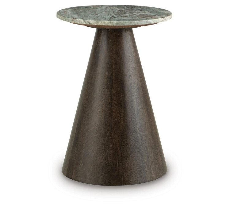 Waltnor Accent Table - Gray/White/Brown