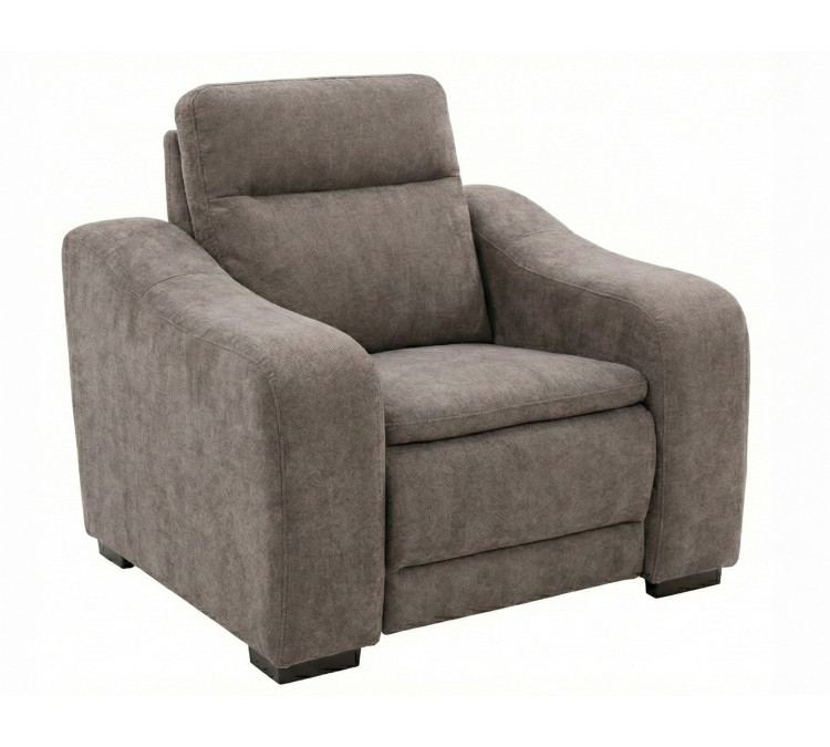 Conroe Dual/Power Recliner - Grey