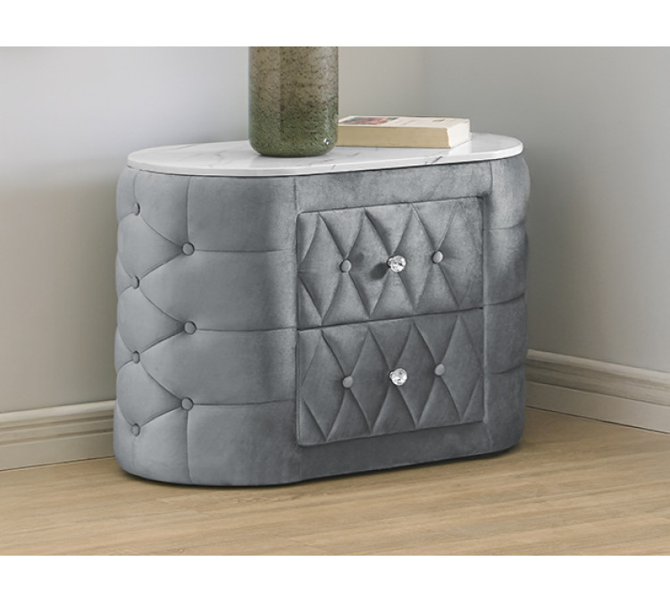 NATALIA NIGHT STAND - Grey