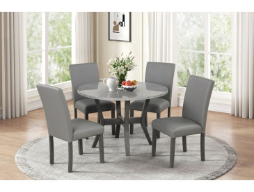 Tribecca – 5 Piece Round Dining Set
