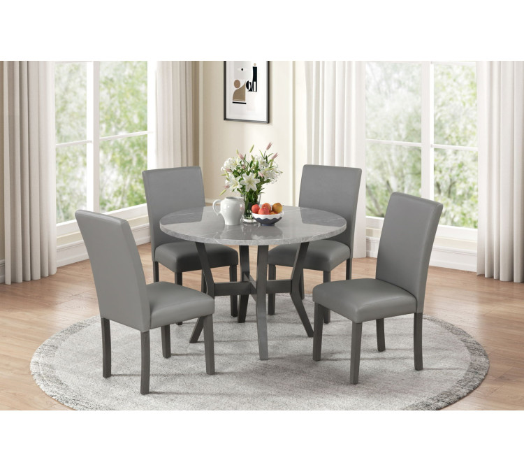 Tribecca – 5 Piece Round Dining Set