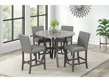Tribecca – 5 Piece Round Pub Set