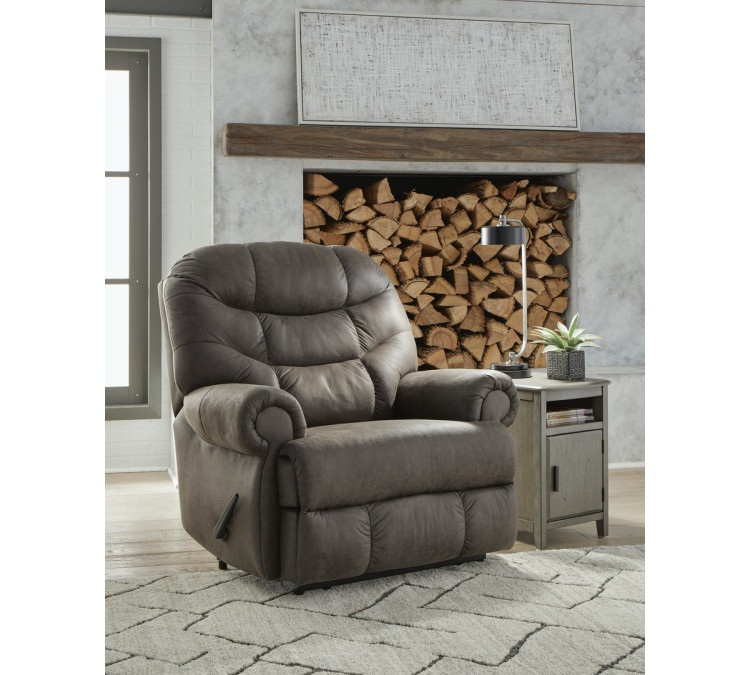 Camera Time Recliner - Gunmetal