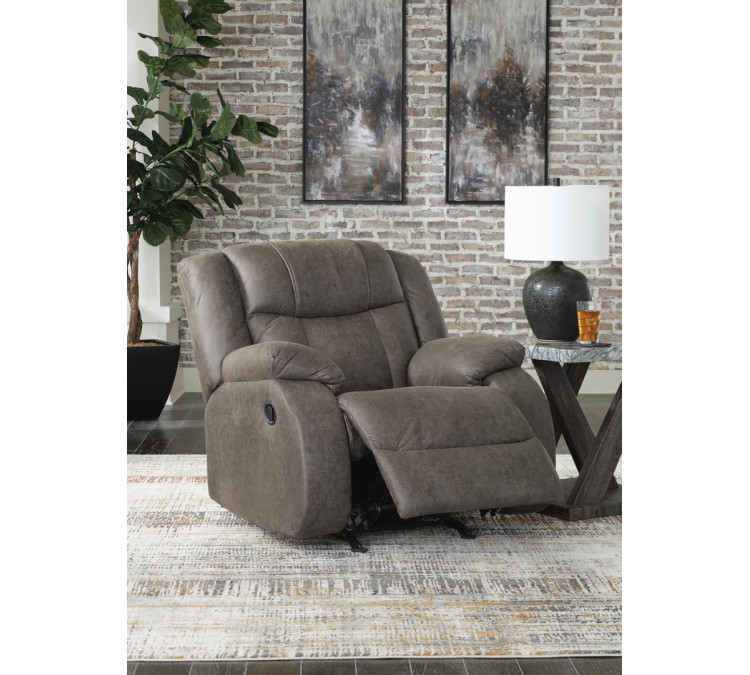 First Base Recliner - Gunmetal
