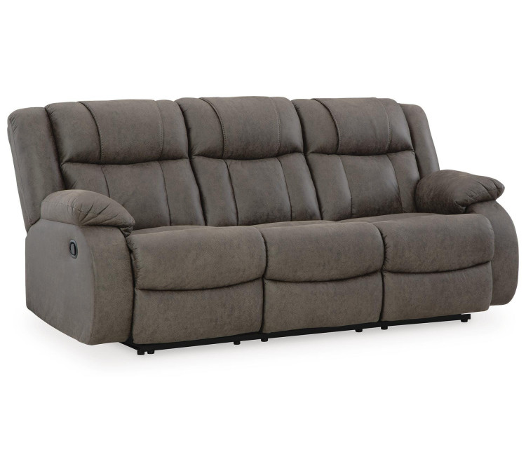First Base Sofa, Loveseat and Recliner - Gunmetal