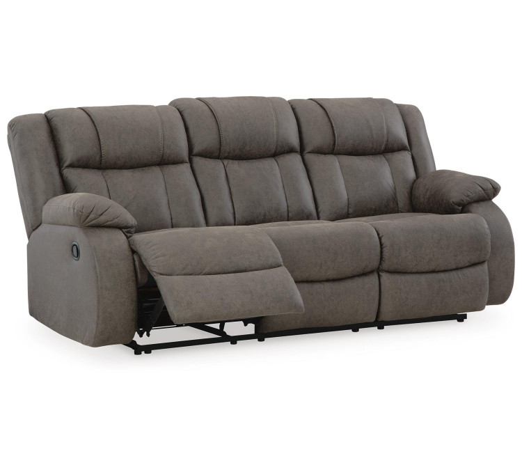 First Base Sofa, Loveseat and Recliner - Gunmetal