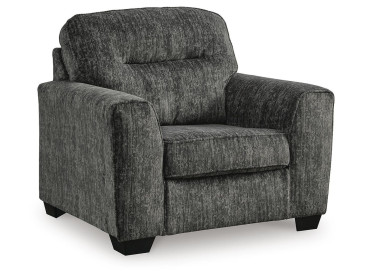 Lonoke Oversized Chair - Gunmetal