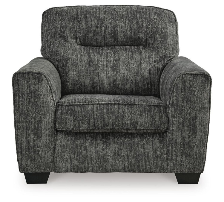 Lonoke Oversized Chair - Gunmetal