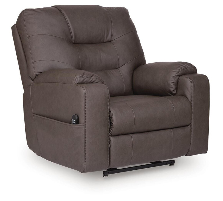 Miltmore Power Lift Recliner - Gunmetal