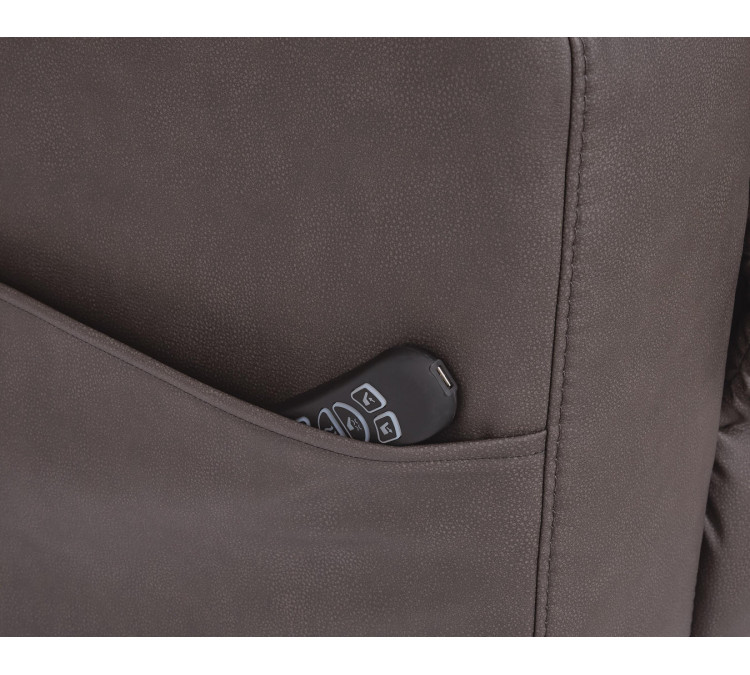 Miltmore Power Lift Recliner - Gunmetal