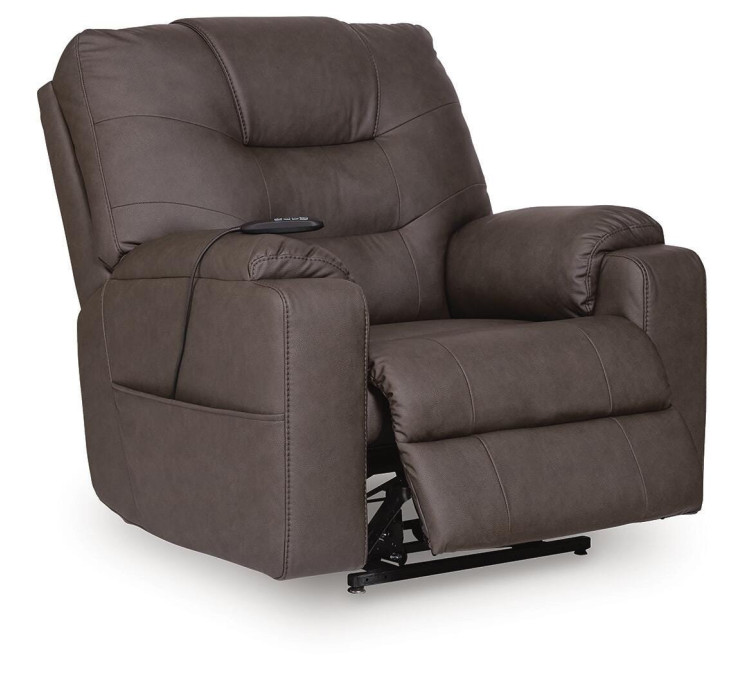 Miltmore Power Lift Recliner - Gunmetal