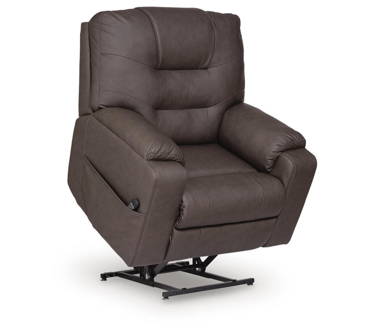 Miltmore Power Lift Recliner - Gunmetal