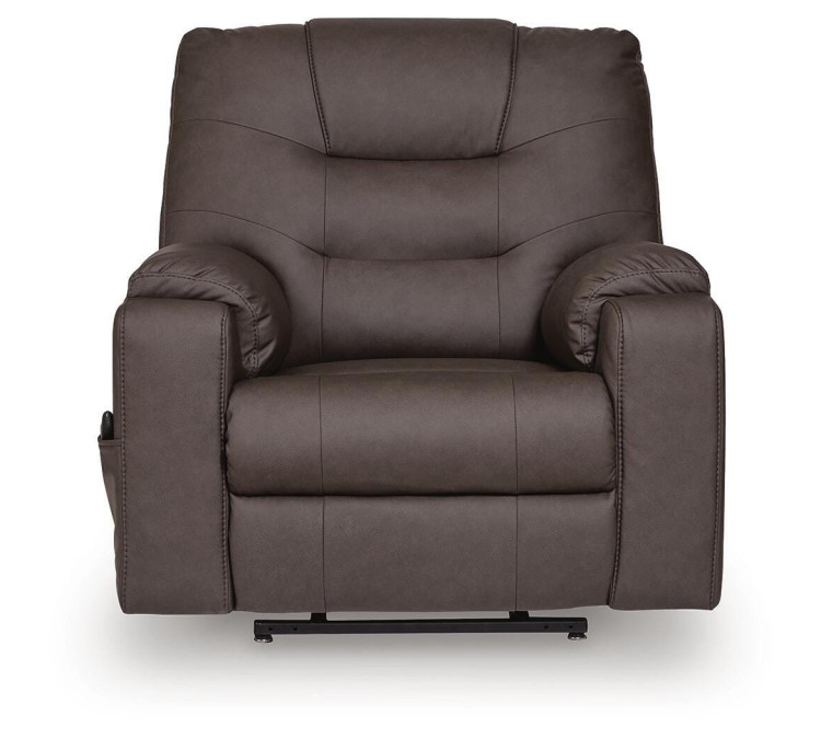 Miltmore Power Lift Recliner - Gunmetal