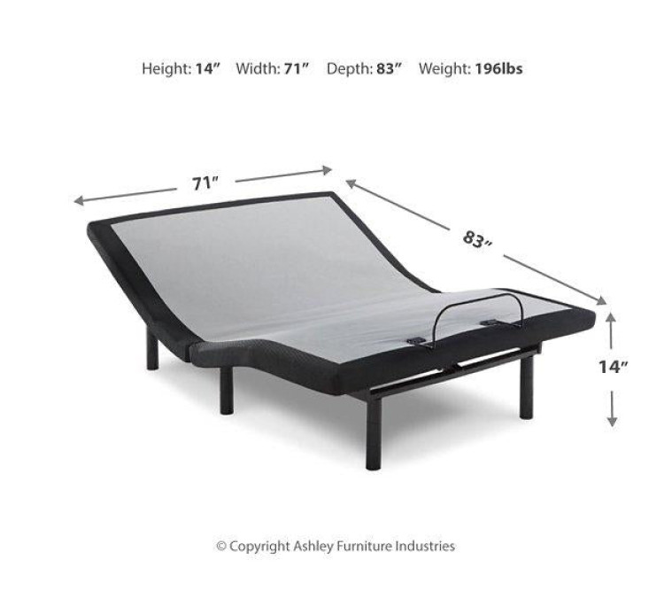 Head-Foot Model Best California King Adjustable Base