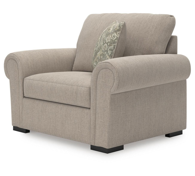 Sararose Oversized Chair - Heather