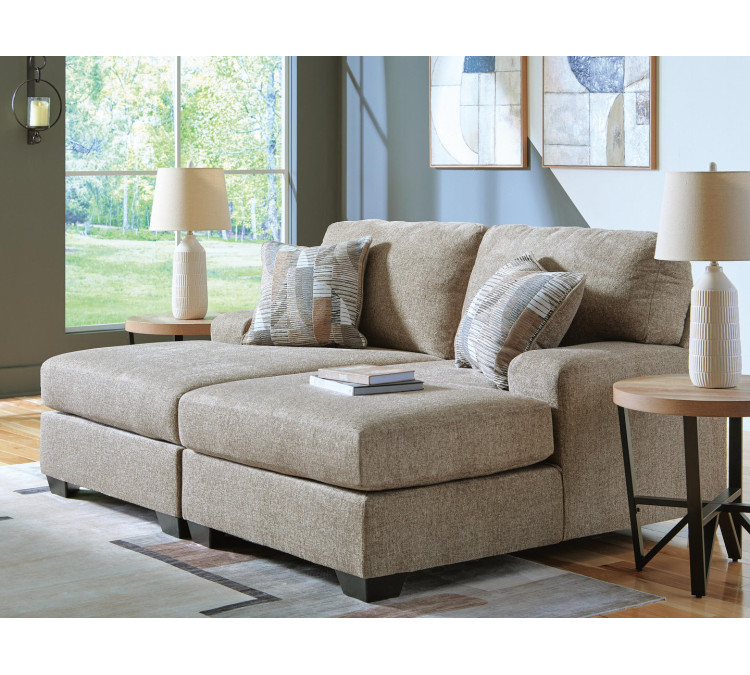 Newellen 2-Piece Super Chaise - Hemp