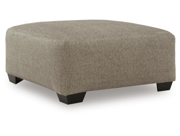 Newellen Oversized Accent Ottoman - Hemp