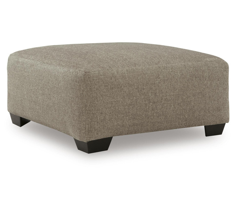 Newellen Oversized Accent Ottoman - Hemp