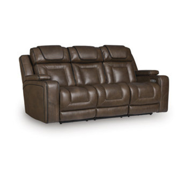 Stargin Power Reclining Sofa - Hickory