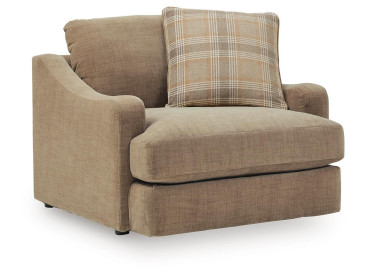 ChloeeAnne Oversized Chair - Honey