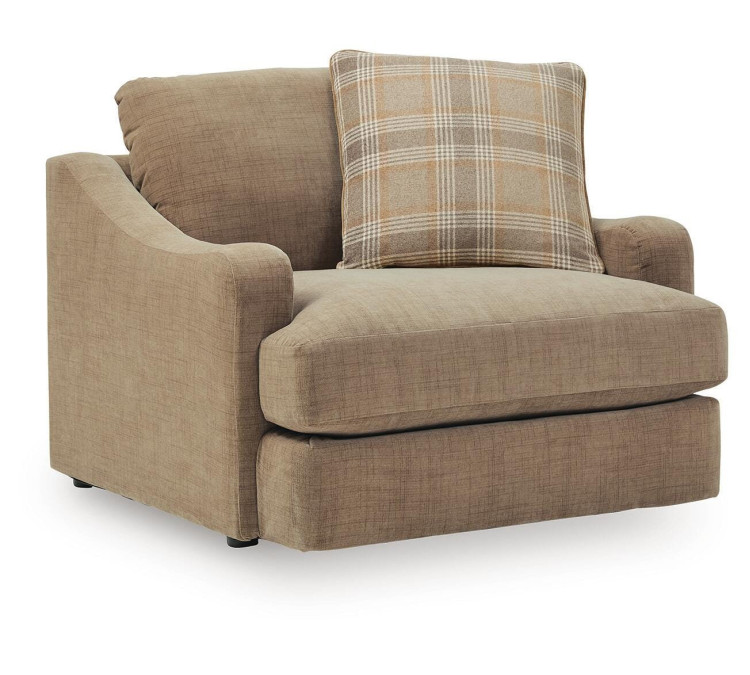 ChloeeAnne Oversized Chair - Honey