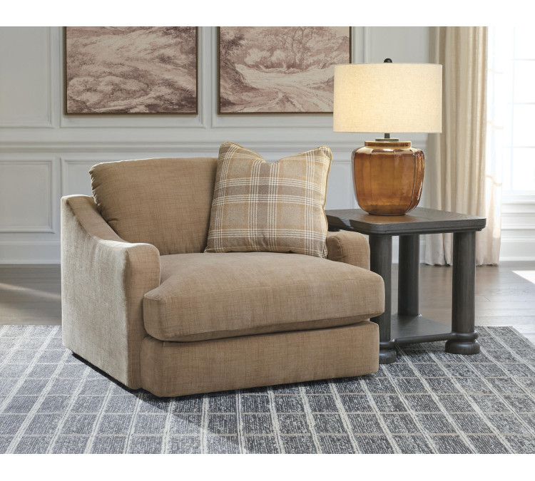 ChloeeAnne Oversized Chair - Honey
