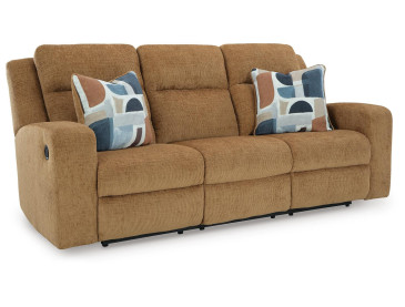 Kanlow Reclining Sofa - Honey