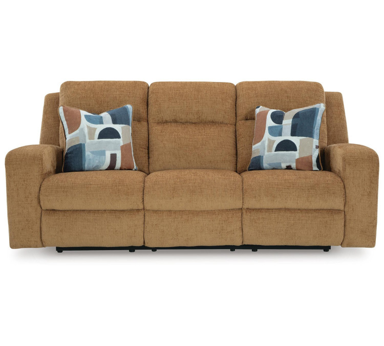 Kanlow Reclining Sofa - Honey