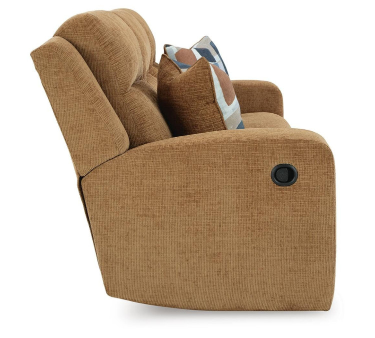 Kanlow Reclining Sofa - Honey