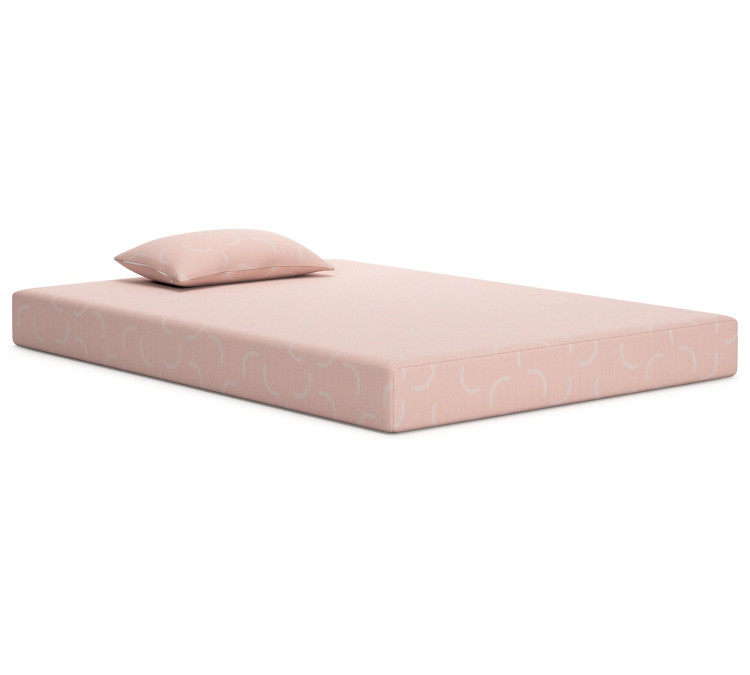 iKidz Coral Mattress and Pillow - Twin