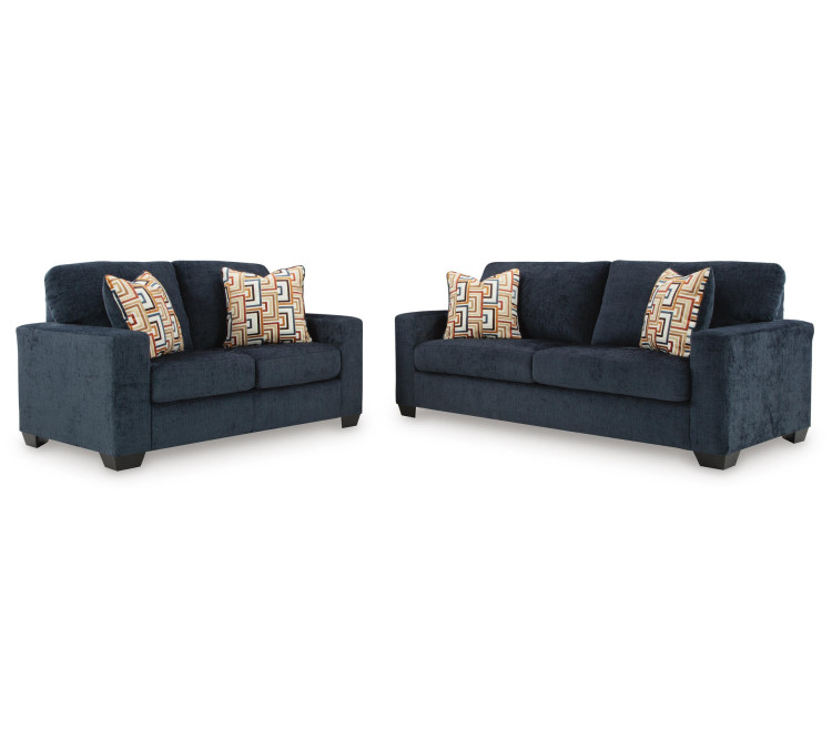 Aviemore Sofa and Loveseat - Ink