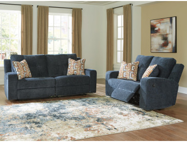 Danum Sofa and Loveseat - Ink