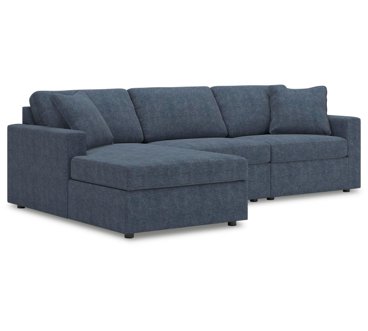 Modmax 3-Piece Sectional with Chaise - Ink