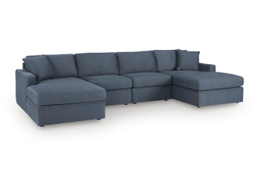 Modmax 4-Piece Sectional with Chaise - Ink