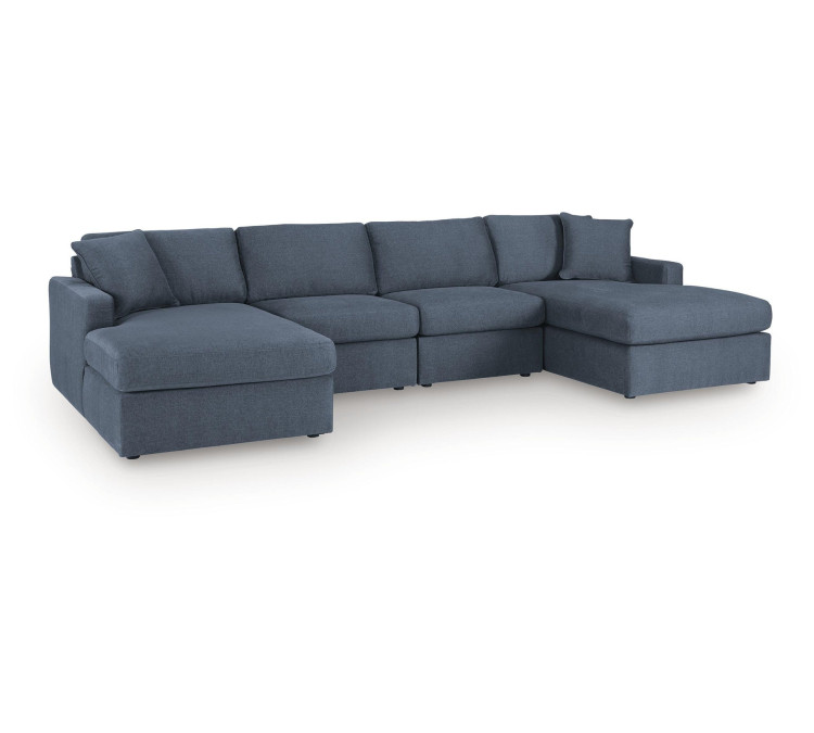 Modmax 4-Piece Sectional with Chaise - Ink