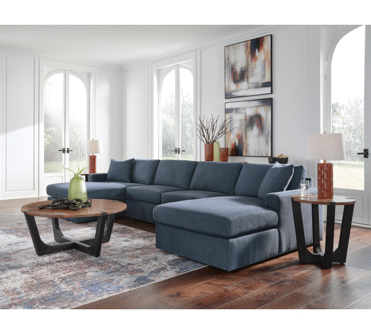 Modmax 4-Piece Sectional with Chaise - Ink