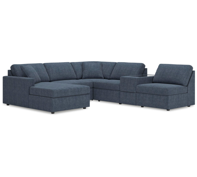 Modmax 6-Piece Sectional with Chaise - Ink