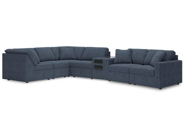 Modmax 7-Piece Sectional with Audio Console - Ink